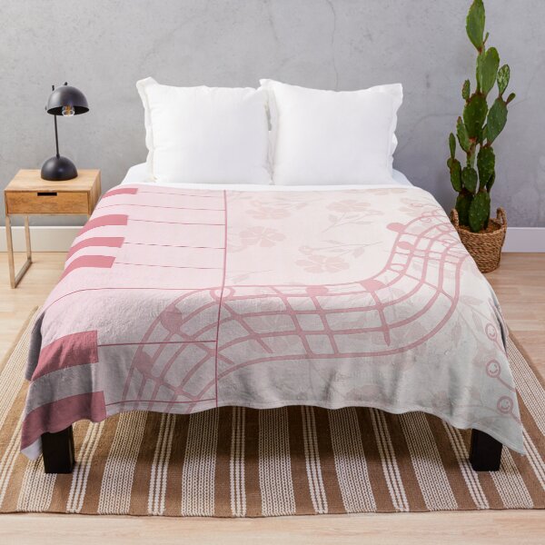 Item preview, muted pink piano vintage style pattern designed and sold by meuliasshop.