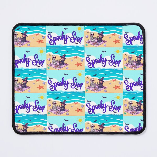 Item preview, Spooky-Sun: Chibi Witch and Mummy Beach Day designed and sold by VibranPalette.