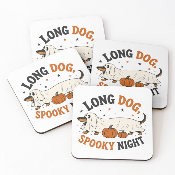 Item preview, Long Dog Spooky Night Dachshund Halloween designed and sold by suechtmpoa.