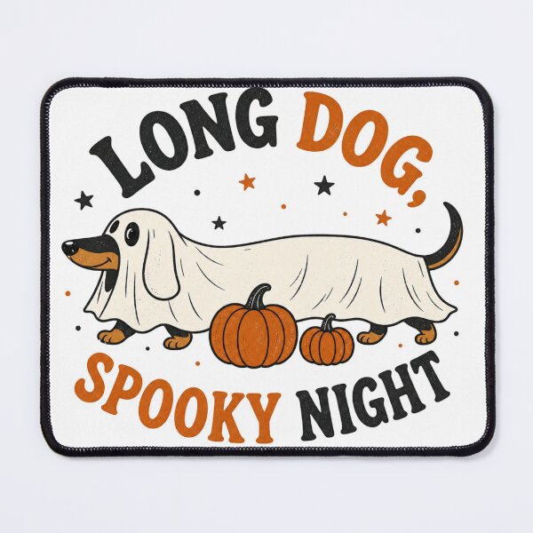 Item preview, Long Dog Spooky Night Dachshund Halloween designed and sold by suechtmpoa.