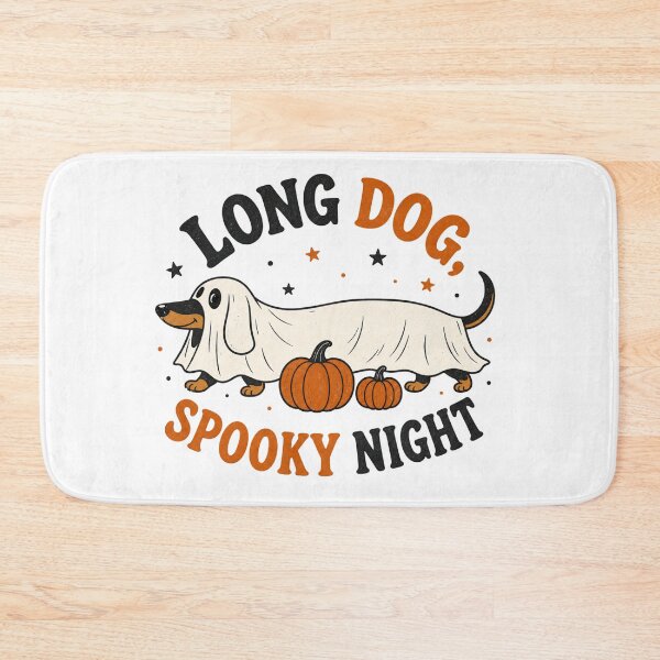 Item preview, Long Dog Spooky Night Dachshund Halloween designed and sold by suechtmpoa.