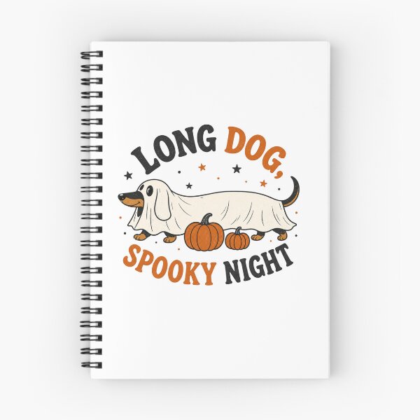 Item preview, Long Dog Spooky Night Dachshund Halloween designed and sold by suechtmpoa.