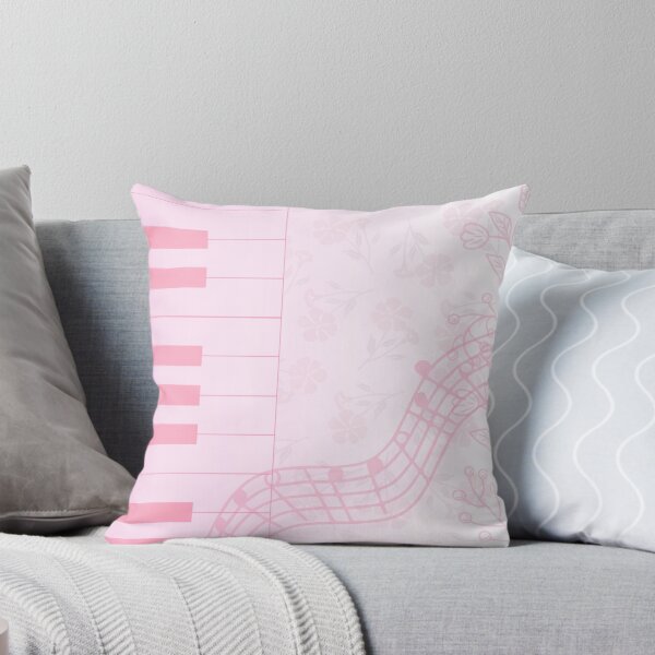 Item preview, pink piano vintage style pattern designed and sold by meuliasshop.