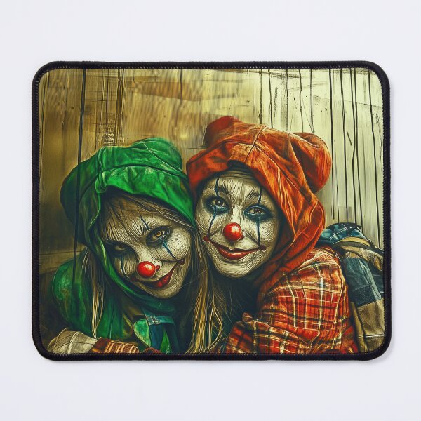 Item preview, Best Friends Clown Portrait designed and sold by Verademacedoart.