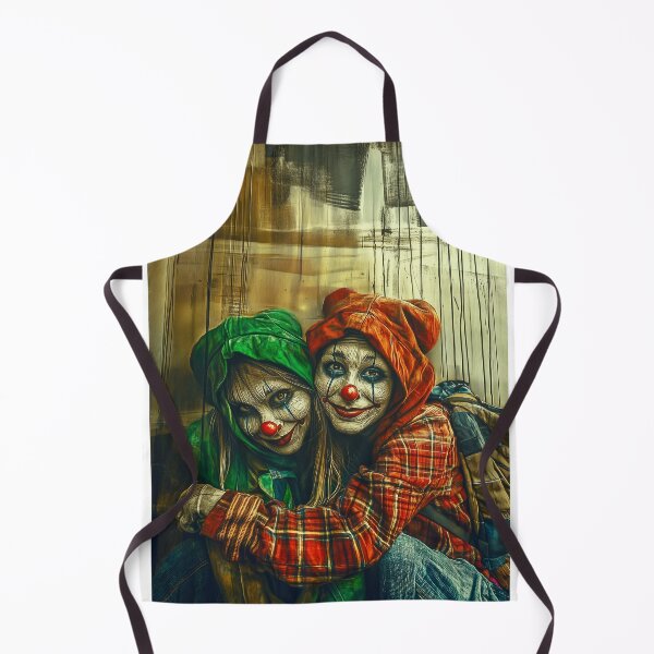 Item preview, Best Friends Clown Portrait designed and sold by Verademacedoart.