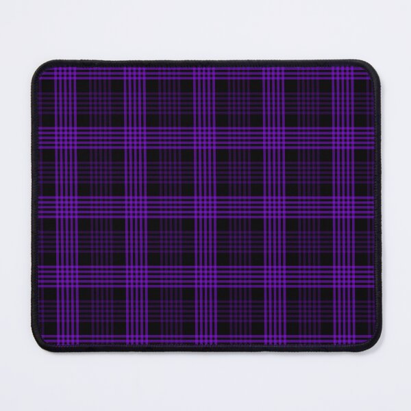 Item preview, Plaid Pattern (purple lines on black) designed and sold by JMParadis.