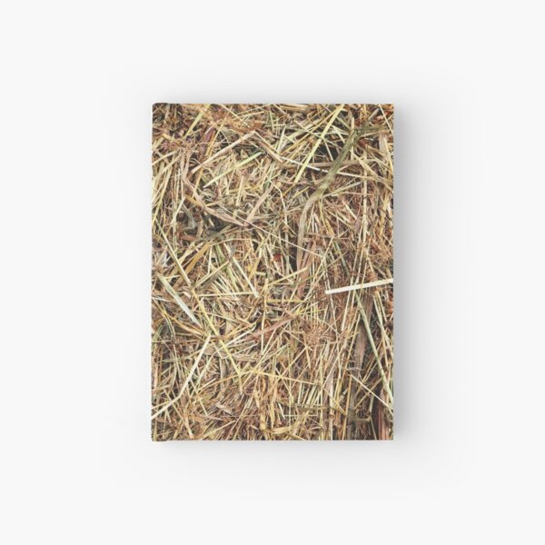 Hay texture Hardcover Journal