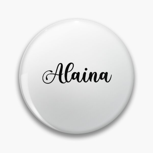 Item preview, Alaina Calligraphy Name designed and sold by LanaMeyers.