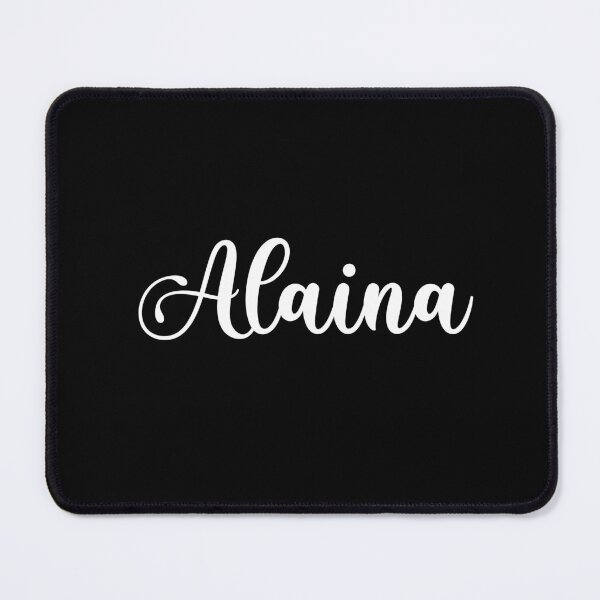 Item preview, Alaina Calligraphy Name designed and sold by LanaMeyers.