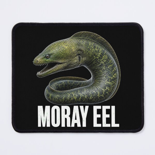 Item preview, Minimalist Moray Eel Modern Marine Wildlife Design designed and sold by Uglyandcute.