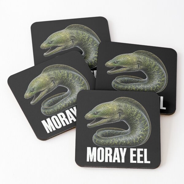 Item preview, Minimalist Moray Eel Modern Marine Wildlife Design designed and sold by Uglyandcute.