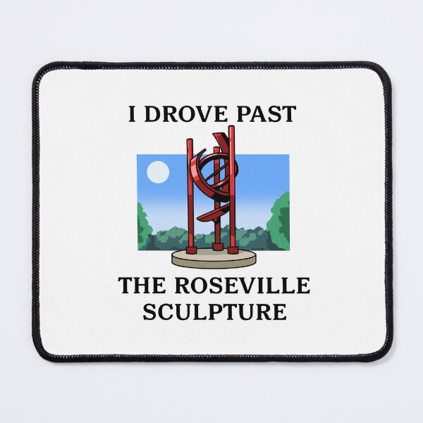 Item preview, I Drove Past the Sculpture designed and sold by RosevilleItems.