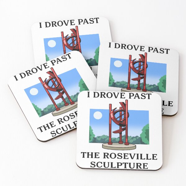 Item preview, I Drove Past the Sculpture designed and sold by RosevilleItems.