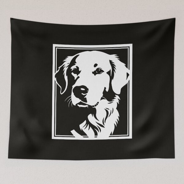 Item preview, Golden Retriever Spotlight designed and sold by Cathedral of Curiosity.
