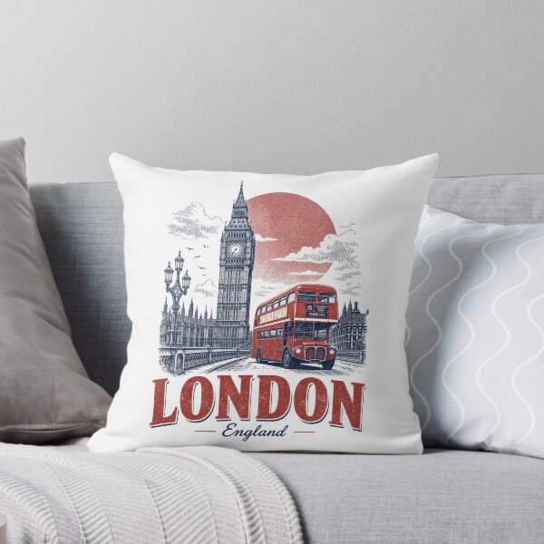 Item preview, London England designed and sold by GrooveAndGlow.