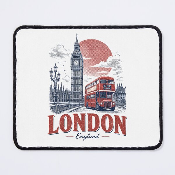 Item preview, London England designed and sold by GrooveAndGlow.