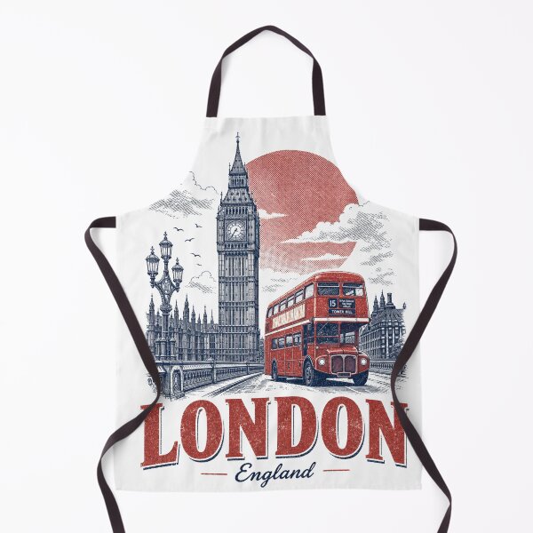 Item preview, London England designed and sold by GrooveAndGlow.