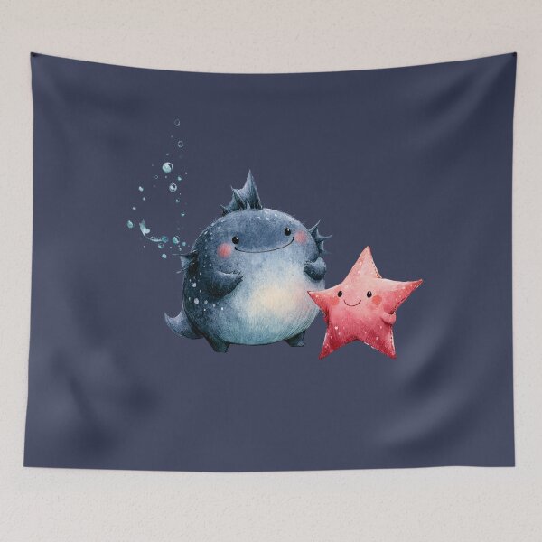 Item preview, Baby Hafgufa: The Deep Sea Sweetheart designed and sold by Artmugic.