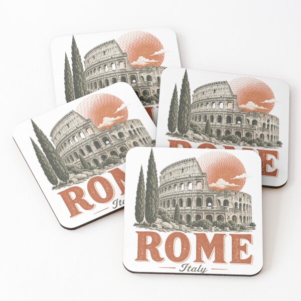 Item preview, Rome Italy designed and sold by GrooveAndGlow.