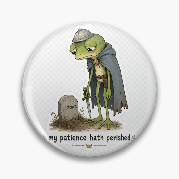 Item preview, Here lies my patience designed and sold by namelessmeg.