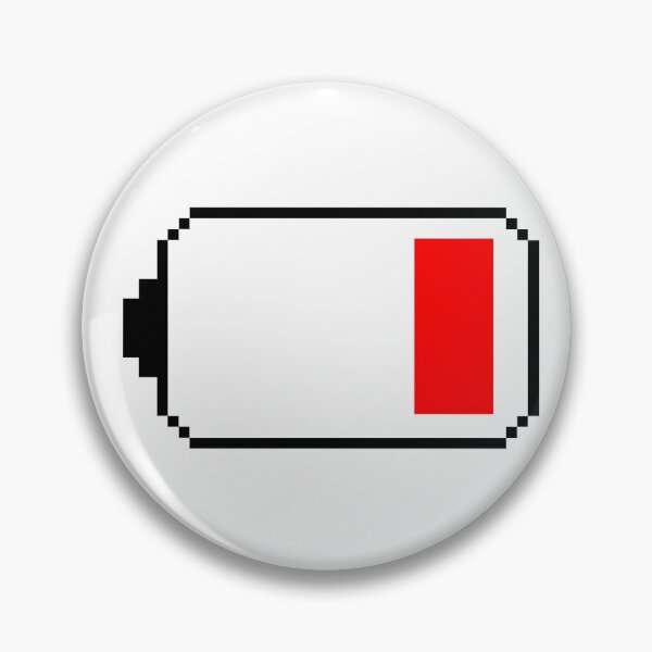 Item preview, Pixel Low Battery designed and sold by Loading----.