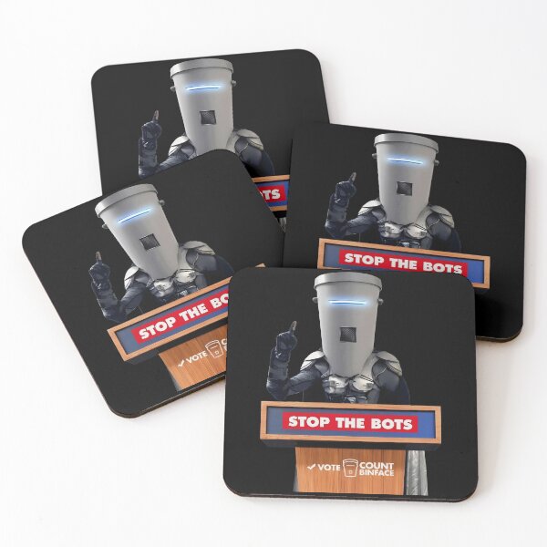 Item preview, Vote Count Binface Stop the Bots designed and sold by hargisnamocho.