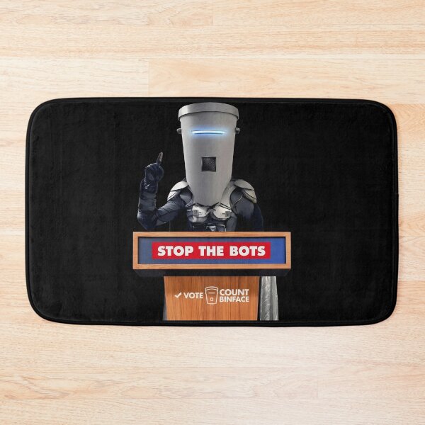Item preview, Vote Count Binface Stop the Bots designed and sold by hargisnamocho.