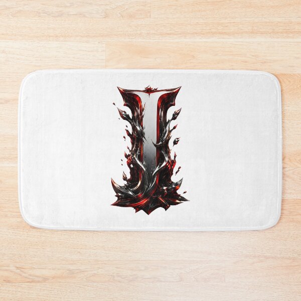Item preview, Crimson Steel Alphabet of Power Letter I designed and sold by BlissBlvdShop.