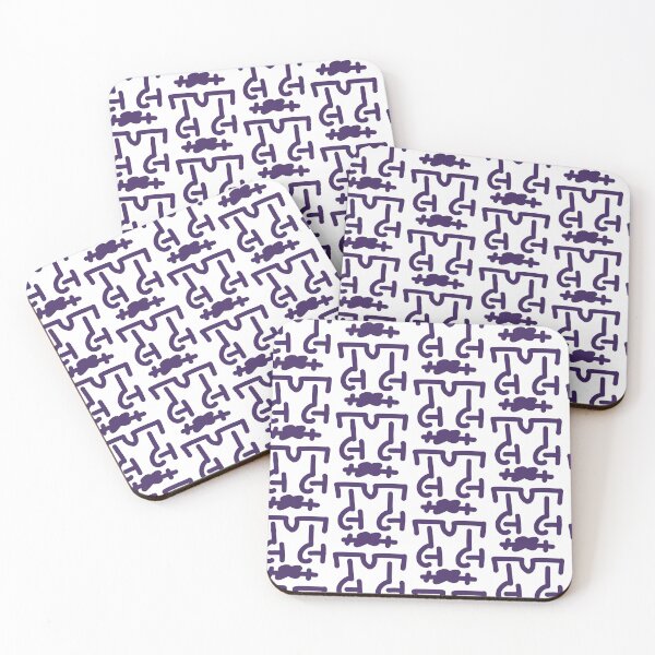 Item preview, Purple Geometric Doodle Face – Minimalist Abstract Character Illustration designed and sold by felipemaldonadoart.