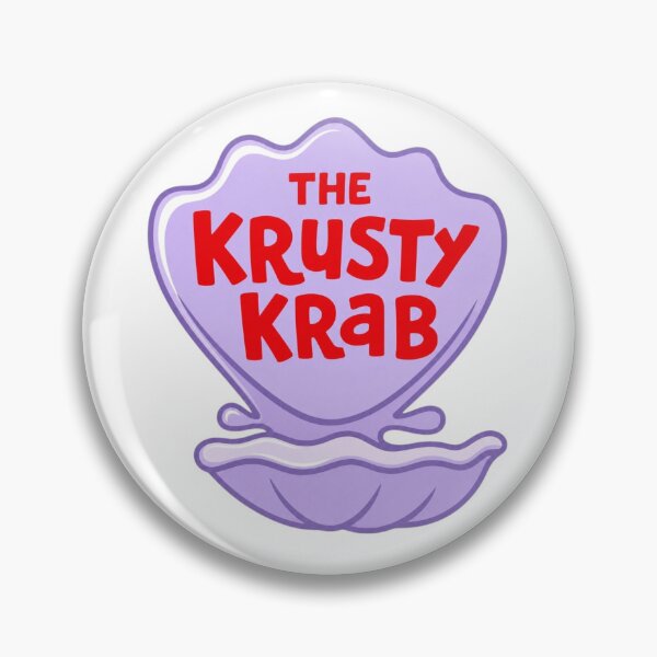 Item preview, The Krusty Krab Logo version 3 designed and sold by killem667.