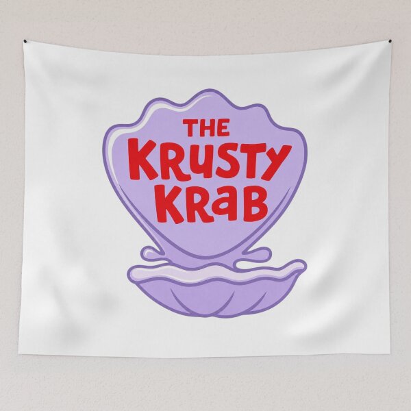 Item preview, The Krusty Krab Logo version 3 designed and sold by killem667.