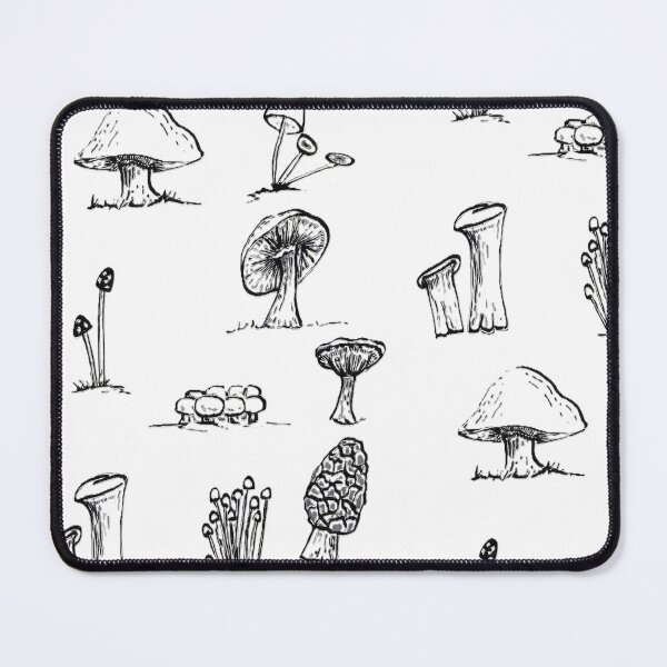 Item preview, Hand-Drawn Mushroom Collection – Botanical Fungi Line Art designed and sold by ArtwithKellie.