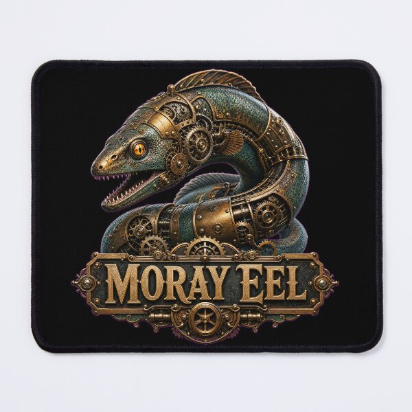 Item preview, Cyberpunk Moray Eel Neon Marine Predator T-Shirt designed and sold by Uglyandcute.