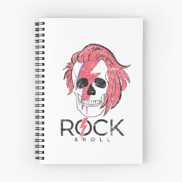 Item preview, Vintage Glam Rock Skull Lightning Bolt Graphic designed and sold by The secret storage room.