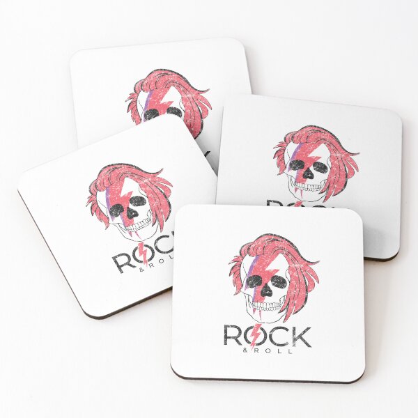 Item preview, Vintage Glam Rock Skull Lightning Bolt Graphic designed and sold by The secret storage room.