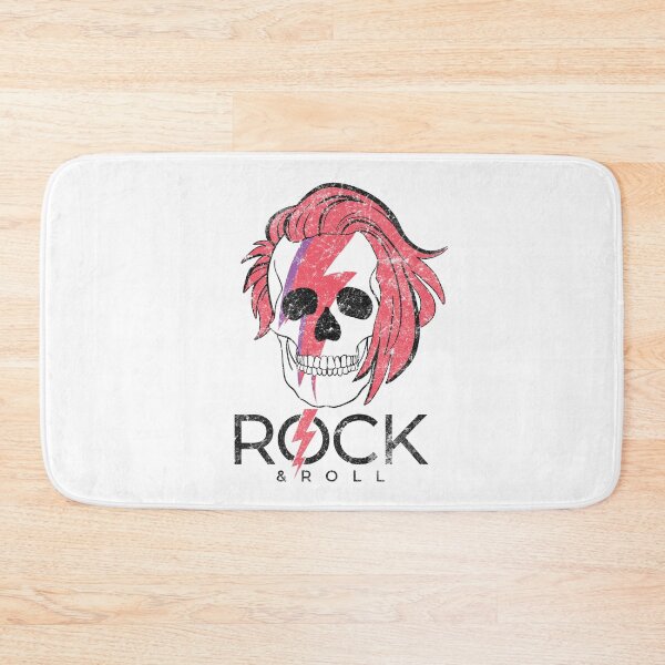 Item preview, Vintage Glam Rock Skull Lightning Bolt Graphic designed and sold by The secret storage room.