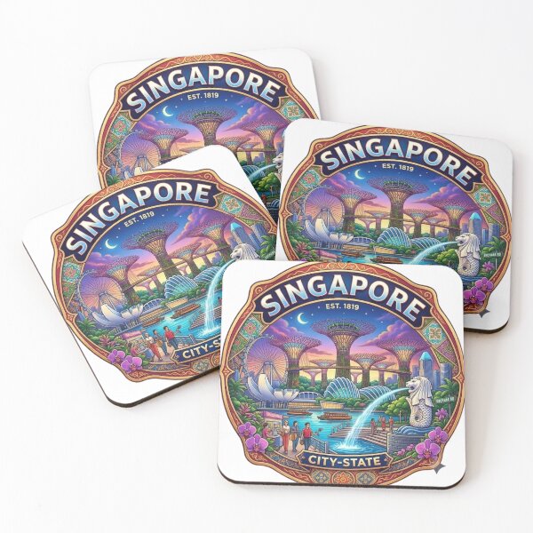 Aperçu de l'œuvre SINGAPOUR créée et vendue par likbatonboot.