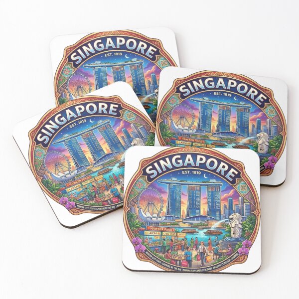 Aperçu de l'œuvre SINGAPOUR créée et vendue par likbatonboot.