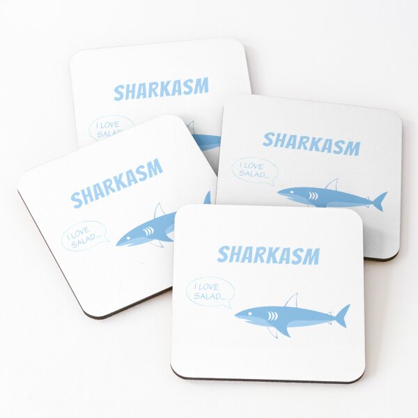 Item preview, Sharkasm T-Shirt_37428491 designed and sold by Cafe18.
