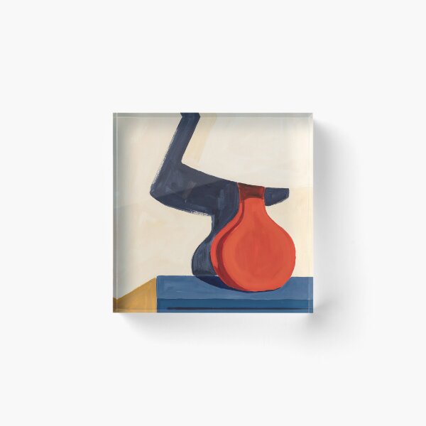 Item preview, Modern Still Life | Red  Lamp  designed and sold by Moodzu.
