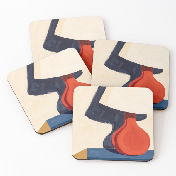 Item preview, Modern Still Life | Red  Lamp  designed and sold by Moodzu.