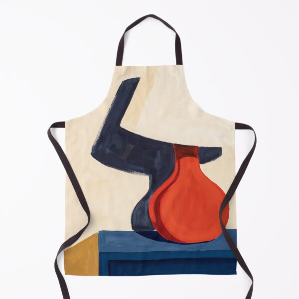 Aperçu de l'œuvre Nature morte moderne | Lampe rouge créée et vendue par Moodzu.