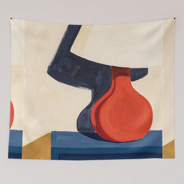 Item preview, Modern Still Life | Red  Lamp  designed and sold by Moodzu.