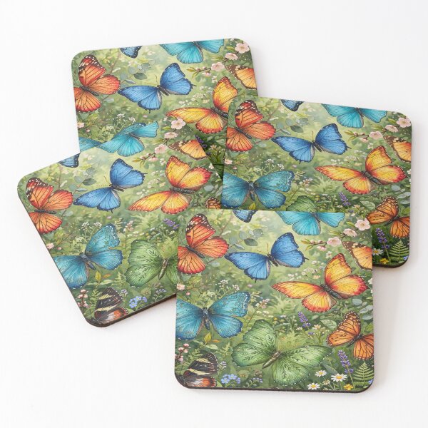 Item preview, Lovely butterflies colorful designed and sold by areezh.