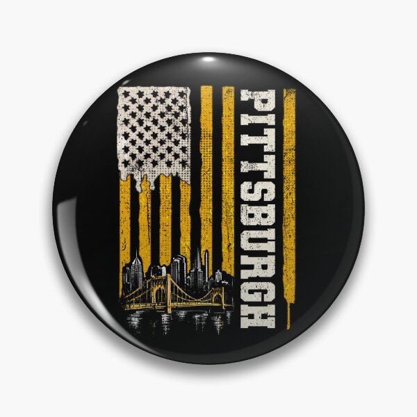 Item preview, Pittsburgh Flag baseball designed and sold by watanabeee.