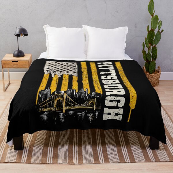 Item preview, Pittsburgh Flag baseball designed and sold by watanabeee.