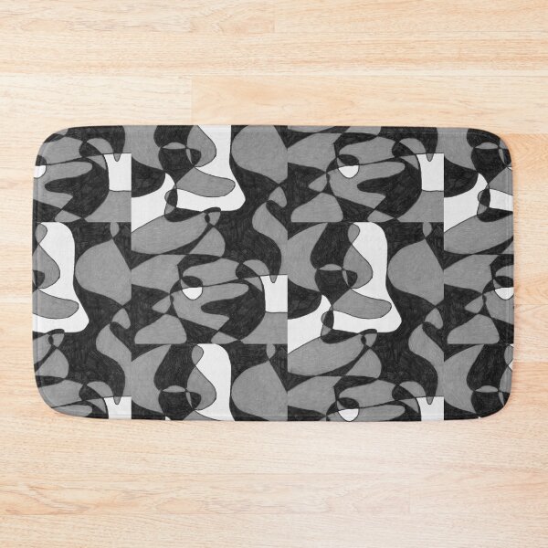 Item preview, Black, White and Gray Abstract designed and sold by Anthony Macaluso.
