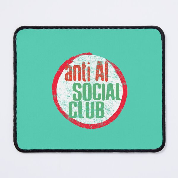 Item preview, No AI Symbol - Anti AI Social Club designed and sold by Frank J. Art.