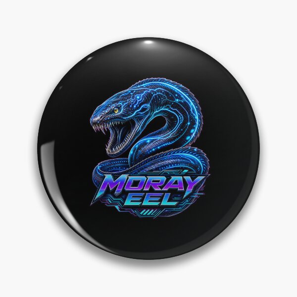 Item preview, Cyberpunk Moray Eel Neon Marine Predator T-Shirt designed and sold by Uglyandcute.