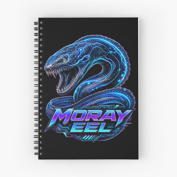 Item preview, Cyberpunk Moray Eel Neon Marine Predator T-Shirt designed and sold by Uglyandcute.